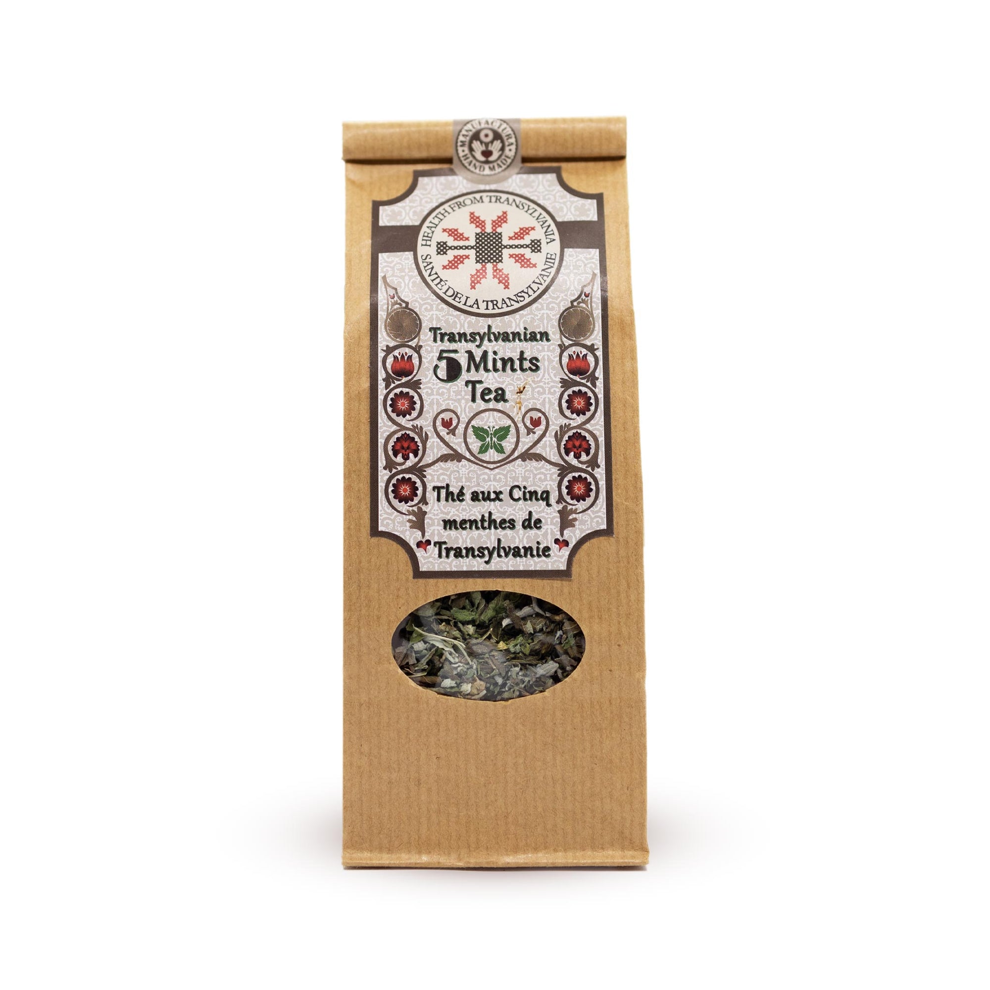 Health from Europe Organic 5 Mints herbal tea packet