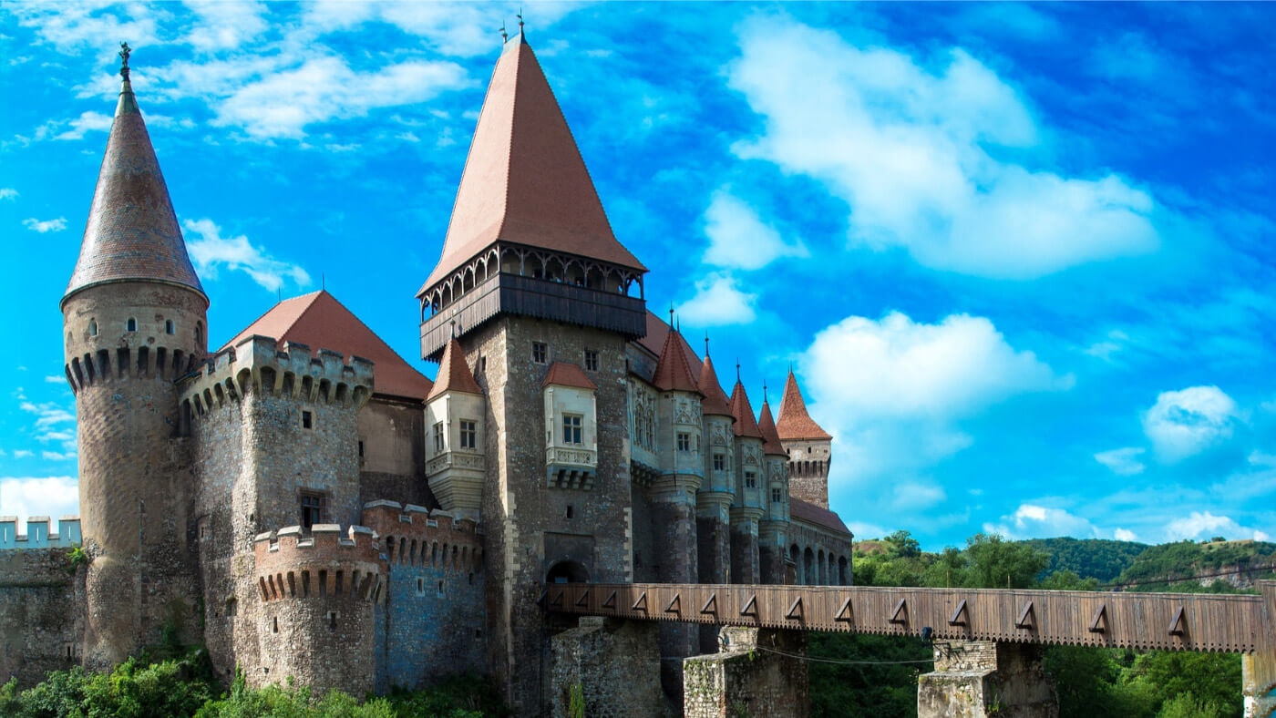 Transylvania castle Corvin Castle