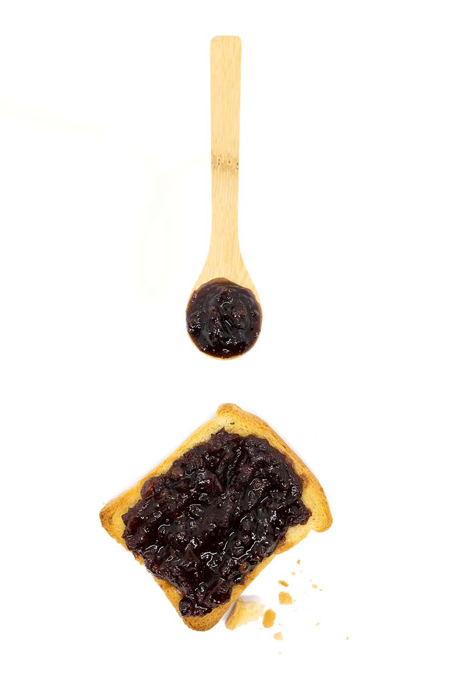 Artisanal Wild Lingonberry Jam spoon toast Health from Europe