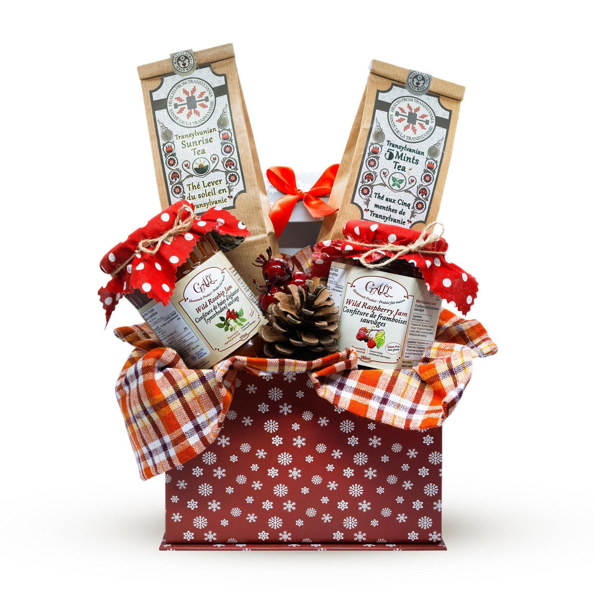 Health from Europe Holiday Gift Set Basket