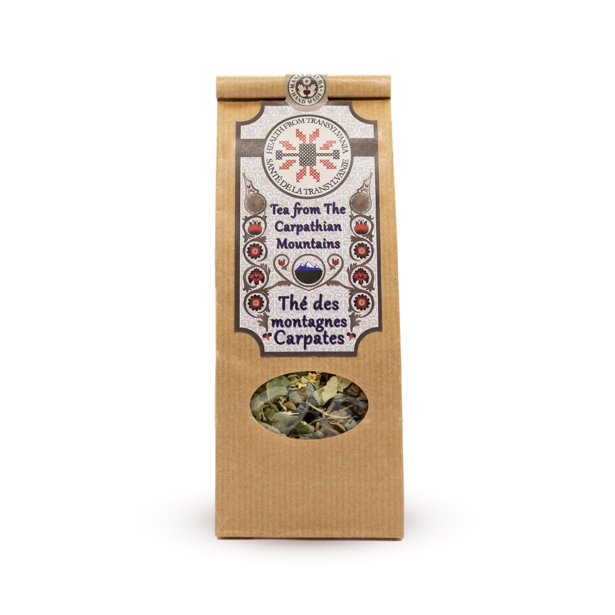 Health from Europe Organic Carpathian mountains herbal tea packet