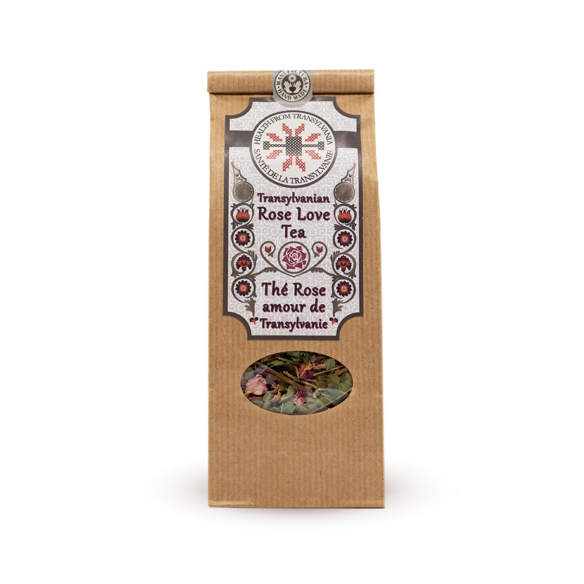 Health from Europe Organic Rose herbal tea packet