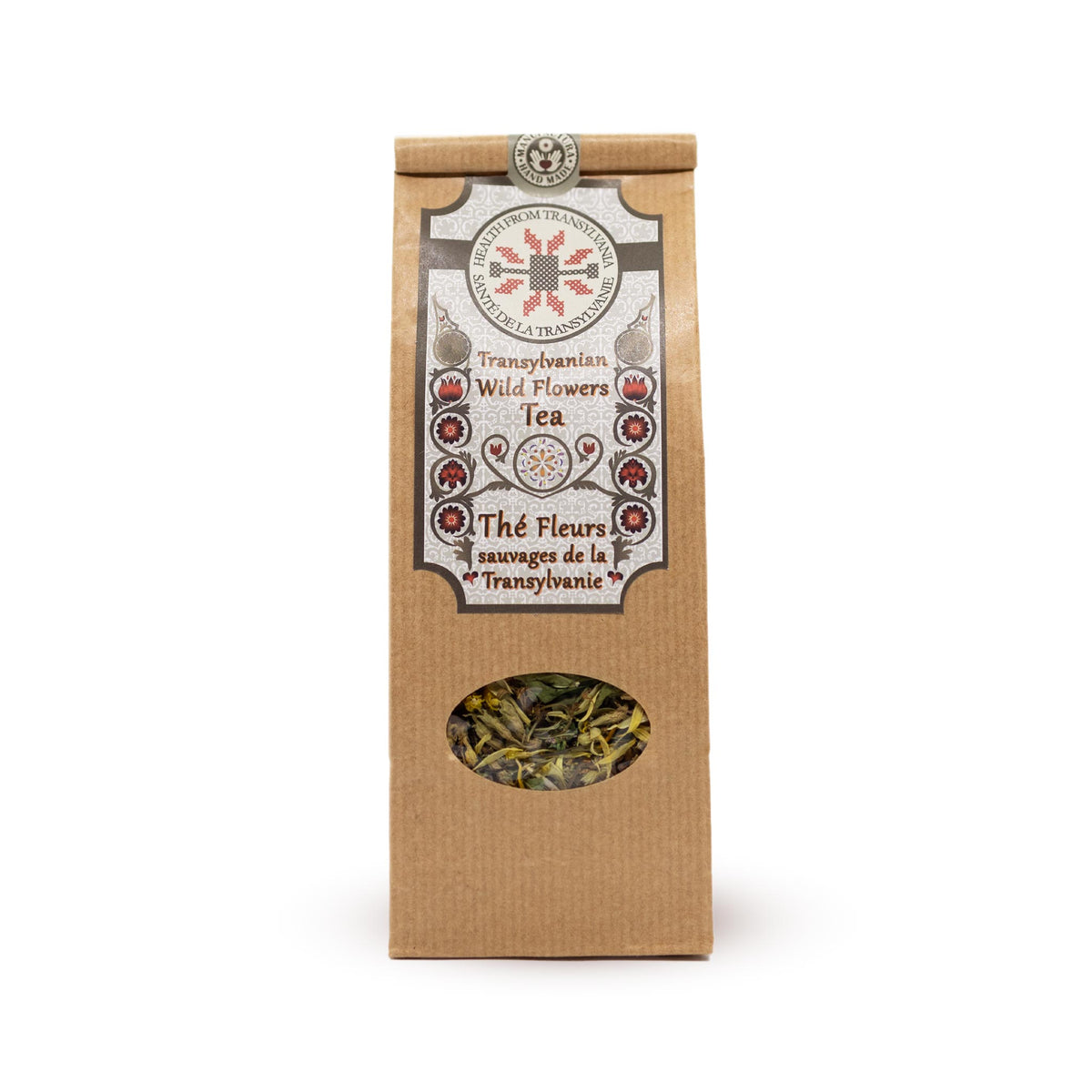 Health from Europe Organic Wild Flowers herbal tea packet